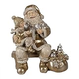 Clayre & Eef Babbo Natale Oro Statuina 6PR3937