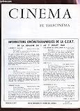 CINEMA ET TELECINEMA - N°464 - 14 juillet 1969 / L arche - Les chasses du Comte Zaroff - Break up - Samoa, fille sauvage etc...