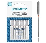 SCHMETZ Aghi per macchine da cucire | 10 Aghi universali |130/705 H | Spessore dell ago 80/12 | utilizzabile su tutte le comuni macchine da cucire per uso domestico