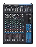 Yamaha MG12 Mixer Audio - Console di Mixaggio Compatta con 12 Canali d Ingresso e Preamplificatori Microfonici D-PRE