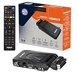 Humax - Decoder digitale terrestre DVB-T2 HD-2023T2 Digimax Nano con telecomando 2 in 1 per controllare il TV