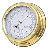 Delite 866bth Altitude Stazione meteo analogica ottone 150 mm