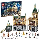 LEGO Harry Potter La Camera dei Segreti di Hogwarts, Castello Giocattolo con Sala, Accessori e Minifigure Oro 20° Anniversario, Idee Regalo di Compleanno, Giochi per Bambina e Bambino da 9 Anni 76389