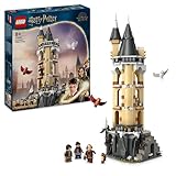 LEGO Harry Potter Guferia del Castello di Hogwarts, Gioco per Bambini e Bambine da 8 Anni in su con 3 Minifigure e 5 Gufi Giocattolo, Idea Regalo dal Wizarding World, Set Modulare 76430