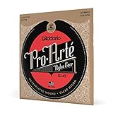 D Addario Corde Chitarra Classica - Pro-Arte EJ45 - Set Corde Chitarra Acustica Nylon - Tensione Normale, 1-Pacchetto