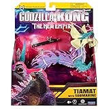 MonsterVerse Godzilla x Kong: The New Empire, 6-inch Tiamat Action Figure Toy, Iconic Collectable Movie Character, Includes 2.5-inch Submarine Accessory, Suitable for Ages 4 Years+