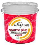 ALCAS QUARZO PLUS 14LT BIANCO PITTURA AL QUARZO PER ESTERNI ED INTERNI