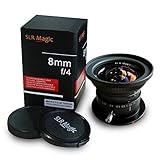 SLR Magic - Obiettivo ultra grandangolare da 8 mm f/4.0 per fotocamere Micro Quattro Terzi M4/3, Panasonic Olympus GH1GH2GH4GH5G M1GM5GM10 EPM1 E-PL7, con filtro UV