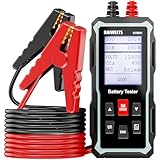 KAIWEETS Tester Batteria Auto 12V 24V, KVB01 100-2000CCA SOC SOH Analizzatore Batteria Digitale con Prova Batteria,Test di Avvio, Carico e Ricarica per Auto, Camion, ATV, Barche, Tosaerba