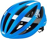 ABUS Viantor Casco da ciclismo - Casco da bici aerodinamico per principianti - Per uomo e donna - Blu, Taglia M