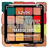 NYX Professional Makeup Palette Ombretti Ad Alta Pigmentazione, Texture Setosa, Finish Matte, Brillante e Metallizzato, 16 Colori, Formula Vegana*, Ultimate Shadow, Tropic Shock