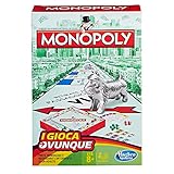 Monopoly Hasbro Gaming, Travel, Gioco in Scatola