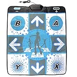 OSTENT Tappetino da ballo Dance Revolution antiscivolo compatibile per Nintendo Wii GameCube NGC DDR Games