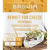 Browin 411200 Caglio Polvere microbico 5 x 1g per Tutti Tipi di Formaggio