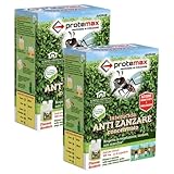 Insetticida ANTI ZANZARE Concentrato. Azione Abbattente e Prolungata, Elimina i Pappataci Responsabili Della Leishmaniosi Canina. Dose Per Trattare 300mq ca. Di Superficie 200ml (2 Confezioni)