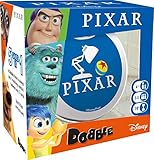 Asmodee , Dobble Pixar , Card Game , Ages 6+ , 2-8 Players , 15 Minutes Playing Time