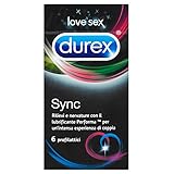 Durex Sync Preservativi, 6 Profilattici