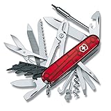 Victorinox, Cyber Tool L, Coltellino Svizzero, Originale, Multiuso, Campeggio, 39 Funzioni, Lama, grande, Cavatappi