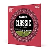 D Addario Corde Chitarra Classica | EJ27N 1/2 | Classic Nylon | Corde per Chitarra Classica | Tensione Normale | 1/2 Set | 1 Pacchetto