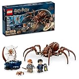 LEGO Harry Potter Aragog nella Foresta Proibita, Set da gioco per bambini, Harry Potter da collezione con creatura magica e 2 minifigure, giocattolo di Harry Potter per bambini e ragazze di 7 anni,