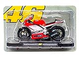 - Moto 1/18 de Il Dottore V.Rossi, Riproduzione Compatibile con Ducati Desmosedici GP12 - Campionato del Mondo 2012 - VR103