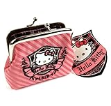 Hello Kitty-Portamonete super deluxe, motivo a righe