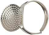 Clover Ring Thimble with Plate-Adjustable