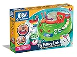 Clementoni- Idea-My Pottery Lab-Laboratorio di Ceramica con Tornio Elettrico, Vasaio, Lavoretti, Gioco Creativo Bambini 7 Anni-Made in Italy, Multicolore, 18737