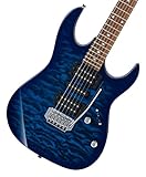 Chitarra elettrica Ibanez grx70qa-tbb Gio Full Transparent Blue Burst