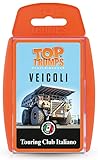 Top Trumps Giochi di Carte Touring Club Italiano Veicoli Italia - Carte da Gioco con Trivia - Gioco per 2 o Più Giocatori - Età 6+ - Perfetto per i Fan delle Grandi Macchine