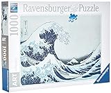 Ravensburger - Puzzle The Great Wave Off Kanagawa, 1000 Pezzi, Puzzle Arte per Adulti e Ragazzi, Quadri Famosi da Esporre, Idea Regalo per Lei o Lui, 70x50 cm