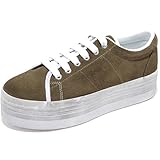 Jeffrey Campbell 88819 Sneaker EPLAY ZOMG Suede Wash Scarpa Donna Shoes Women [41 EU-8 UK]