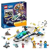 LEGO City Missioni di Esplorazione su Marte, Set di Costruzioni per un Avventura Digitale Interattiva con Astronave Giocattolo, Rover Planetario, 3 Minifigure e un Cane Robot, Giochi per Bambini 60354