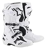 Alpinestars Tech-10 Stivali Motocross (White,10 (44.5))