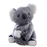 Aideal Koala con bambino Peluche Animali Koala Peluche Piccolo Giocattoli, idea regalo per Bambini e Adulti (Grigio)