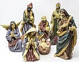 Joy Christmas Nativita  Presepe 25 cm Set 9 Pezzi, 51217