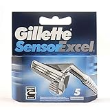 Gillette Sensore di Excel 5 Ud - 30 Ml