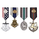 SUPERFINDINGS 4 Stili Eroe Militare Medaglie Costume di Halloween Scudo Militare Distintivo Medaglia Retro Cavallo Medaglia Geometrica Alloyl Spilla Spilla Distintivo di Ancoraggio Vintage