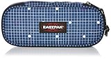 EASTPAK Oval Single Astuccio, 22 cm, Blu (Little Grid)