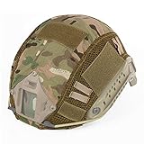 SUNRIS Copertura mimetica per casco tattico militare da combattimento MH/PJ/BJ tipo Fast Helmet Airsoft Paintball Caccia Tiro Attrezzatura