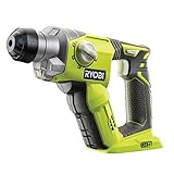 Ryobi R18SDS-0 Tassellatore a Batteria 18V ONE+, Batteria non Inclusa, con Luce LED, Indicato per Forare Pietra e Cemento, e Rimuovere Piastrelle, Verde E Antracite