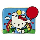 Hello Kitty by Loungefly - Portamonete per 50° compleanno, Nero