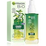 Garnier Olio Viso Notte Bio, Olio Notte Multi Riparatore Con Olio Di Semi Di Canapa Biologico E Vitamina E, Per Pelli Stressate, Anche Sensibili E Prime Rughe, 30 Ml, Confezione Da 1