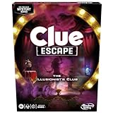 Clue Escape: The Illusionist s Club Gioco da tavolo | Escape Room Gioco per famiglie | 1 volta risolvi mistero | Età 10+ | 1-6 giocatori | Difficoltà 4 | 90 - 120 minuti.