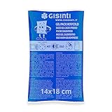 Gisinti Kit Ghiaccio gel riutilizzabile Caldo Freddo Made in Italy Busta freezer e Microonde 1 Pezzo 14x18 Cm