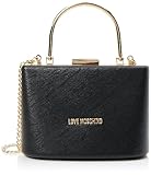 Love Moschino BORSA A MANO Donna, Nero 0000, 18X13X4