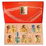 Charrier Parfums - Cofanetto di lusso Top Ten con 10 Eau de Parfum in miniatura 52,7 ml