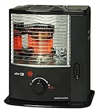 Zibro Rs-22 Stufa a Combustibile Meccanica Portatile, 2200 W, Nero, da 14M2-32M2, senza Installazione, Rifornimento Anche con le Nuove Ricariche Toyotube