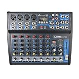 Karma MXP 08 Mixer Microfonico 8 Canali, Grigio Scuro