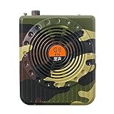 wueiooskj Decoy Amplificatore vocale Outdoor Portable Sound Telecomando Kit telecomando ricaricabile